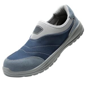 【D1013】Men's Industrial Safety Boots - Anti-Impact, Puncture-Proof & Anti-Static Work Shoes with Breathable Design【$12.99/pair (FOB)】